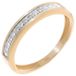 Orphelia RD-33336/54 - Ring - geelgoudkleurige 18 Karaat - Diamant 0.12 ct