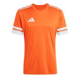 adidas heren Squadra25 Jersey Short Sleeve Shirt, team orange/white, XS
