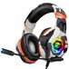 Ozeino Draadloze gaming-hoofdtelefoon, 2,4 GHz, ultra-lage latentie, 30 ms, RGB-over-ear hoofdtelefoon met geluidsisolatiemicrofoon voor PS5, PS4, pc, laptop en mobiele apparaten, camouflage