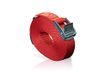 Dolezych Spanband met klemsluiting, 1-delig, 250 daN, lengte 6 m - rood