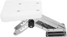 Support moteur hors-bord 304 acier inoxydable - Support pour moteurs de bateau - Convient aux moteurs 2 temps
