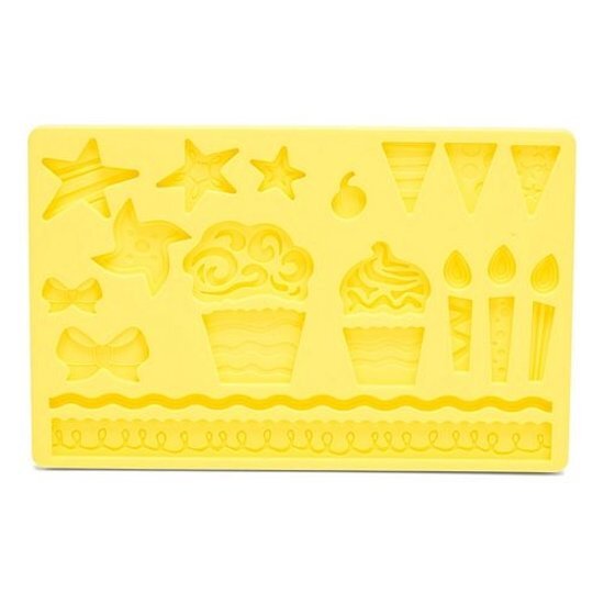 Patisse siliconen fondant vorm 20x21cm