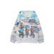s.Oliver hoodie met print - grijs