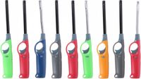 Flame Classics BBQ/keuken aanstekers set 6x stuks multi-color 26 x 3.5 cm