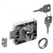 Hettich Serrure De Meuble Acier En Applique 40 Mm Réversible