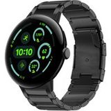 Strap-it Google Pixel Watch 4 - 45mm Titanium Band (Black)