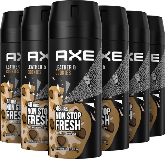 AXE Deodorant Bodyspray Collision - 6 x 150ML Voordeelverpakking