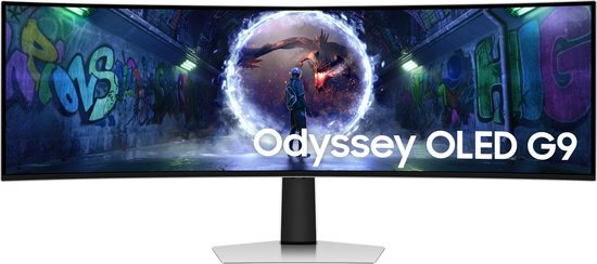 Samsung Odyssey G9 G93SD - OLED DQHD Gaming Monitor - 240Hz - 49 Inch