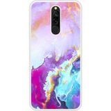 Redmi Bedrukt siliconen hoesje compatibel met Redmi Note 8 Colorful