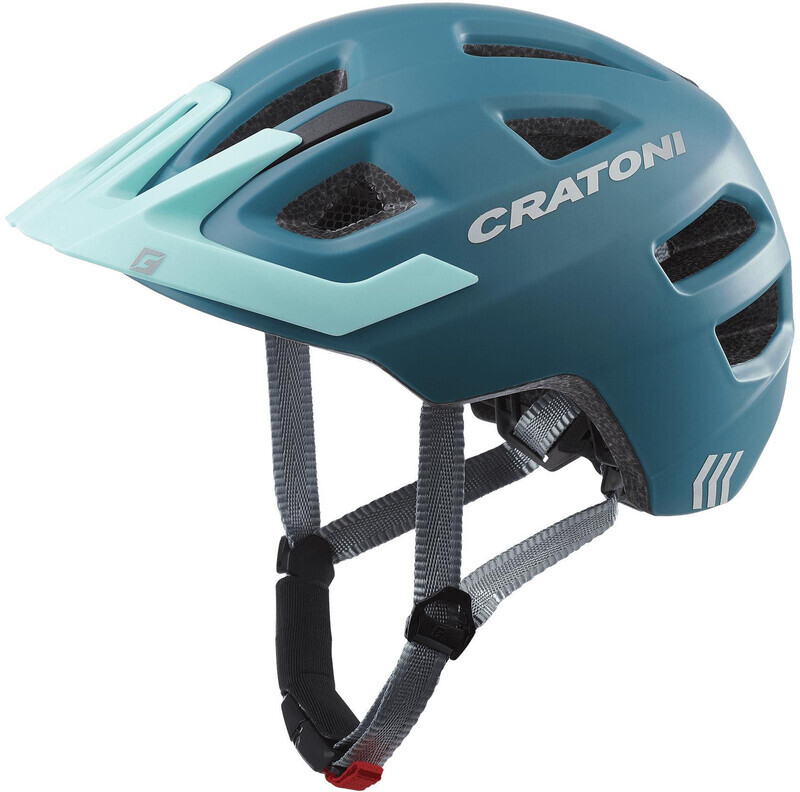 Cratoni Maxster Pro Helmet Kids, steel/blue matte