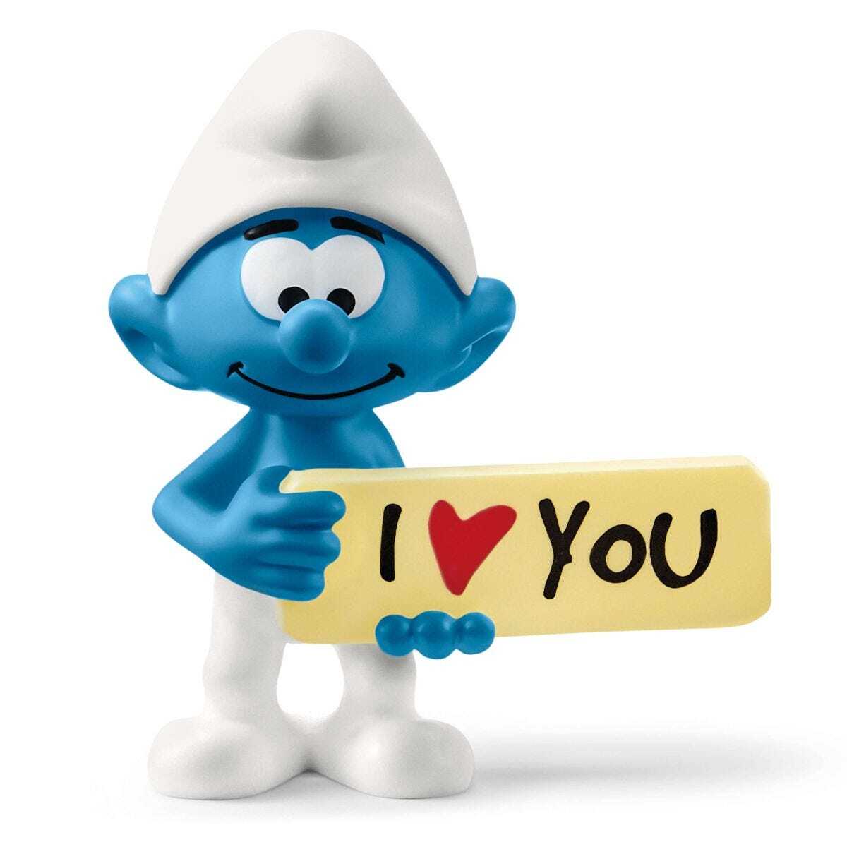 Schleich De Smurfen Smurf met schild