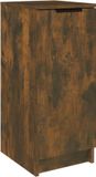 vidaXL Schoenenkast - 30x35x70 cm - Bewerkt hout - Gerookt eikenkleurig