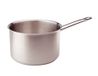 Pentole Agnelli roestvrij staal 18/10 braadpan hoog met handvat