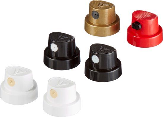 edding 5200 Permanent Spray Spuitkopset - 6 stuks