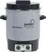 Mijoteuse avec minuteur, 35 cm, 27 litres, acier inoxydable, blanc