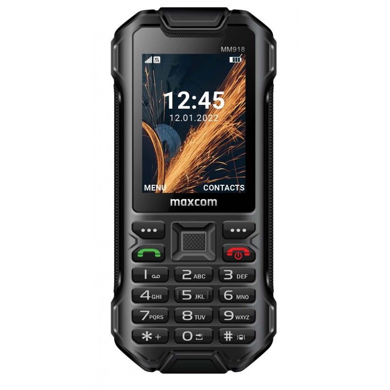 Maxcom MM918 STRONG - 4G - 2.4" - Zwart
