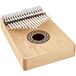 Sonic Energy Kalimba klankgat - 17 noten in C majoor - voor meditatie, yoga, percussie - esdoornhout - inclusief accessoires (KL1709H)