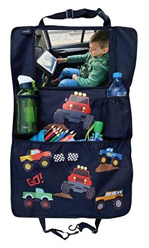 HECKBO Kinderstoel-rugleuningbeschermer / - / - / Monster Truck