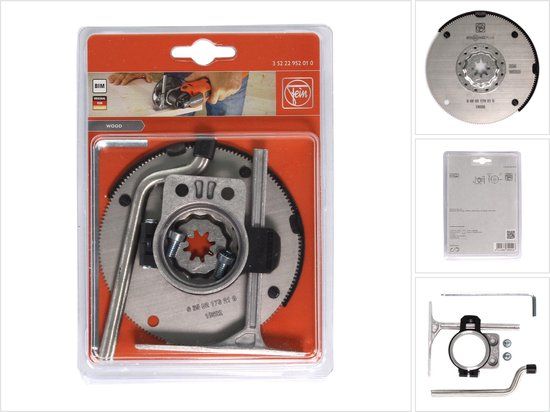 Fein Starlock Plus bm 101mm zaagblad + aanslag