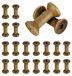 20 bobines en bois, 40 mm, bobines vides pour fil et projets de bricolage