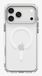 Spigen Ultra Hybrid Optik S MagFit hoesje voor iPhone 18 Pro / 17 Pro - Transparant Zilver