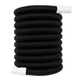 Merkloos Relaxdays Zwembadslang - Ø 32 mm - 10 meter - zwart