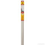 Deltafix Tocht Dorpelstrip met flap. schroefbaar. wit. kunststof. 110cm. lang. x 41 mm. breed x 20 mm. hoog