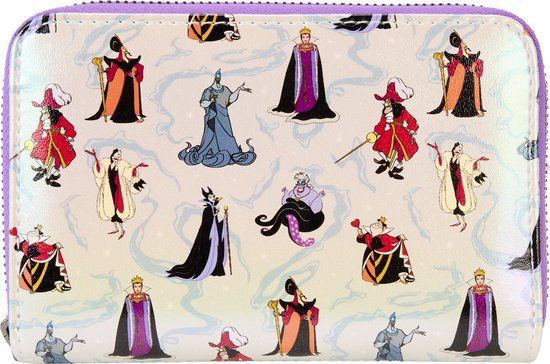 Funko Disney Loungefly Wallet Disney Villains Ritsportemonnee Imitatieleer Multi