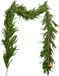 VEVOR Kerstkrans 2750mm Norfolk Dennenspar Garland Kerstdecoratie
