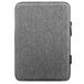 MoKo Laptophoes van 12,9 inch geschikt voor iPad Pro 12,9 M2 2022/2021/2020/2018, iPad Pro 12.9 2017/2015, Surface Laptop Go 12,4", polyester tas geschikt voor Apple Pencil en Smart Keyboard, lichtgrijs