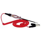OTC 3642 Truck Elektrische Circuit Tester - 12V-24V met 24 Voet Koord, Rood
