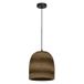 LEDVANCE Decor Cardboard Ball Bell Hanglamp - Bruin - E27 - 260 mm