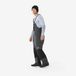 Salopette de snowboard large adulte imperméable SNB 500 gris