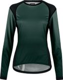 ASSOS Maillot manches longues Trail Femme, vert/noir