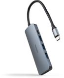 Nanocable 10.16.4605 laptop dock & poortreplicator Bedraad USB 3.2 Gen 1 (3.1 Gen 1) Type-C Grijs