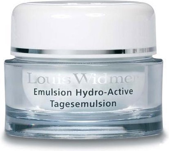 Louis Widmer Emulsion Hydro-Active Zonder parfum Gezichtsemulsie 50 ml