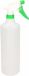 Hega hogar 1x Waterverstuivers/spuitflessen groen/witte spraykop 1 liter
