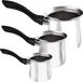Sans marque Cafetière Noir 3 Pièces - Cafetière Turque Cafetière