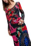 Desigual Jurk 'M. C. Lacroix' gemengde kleuren / zwart