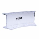KOTO darts 6 Holes Wave Darts Display - Dartpijl Houder - Wit - Plexiglas