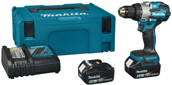 Makita DDF489RTJ Accu Schroefboormachine Set - 18V - 5.0Ah - In Mbox