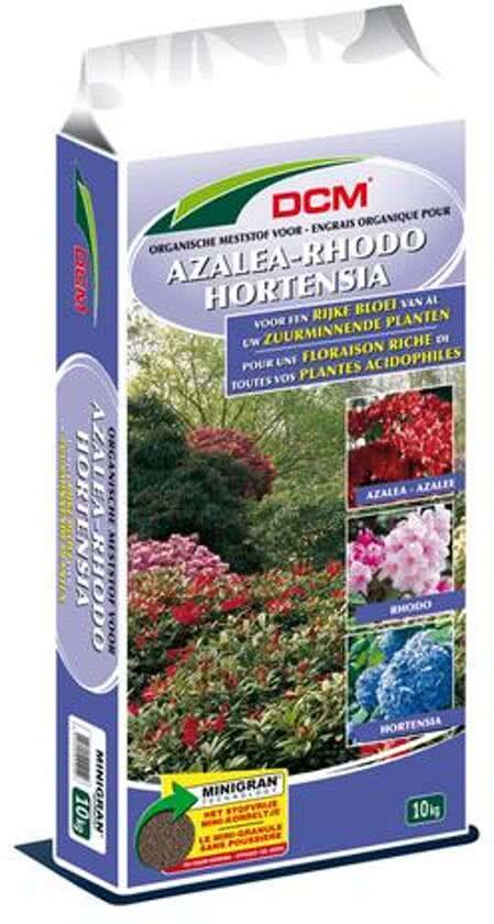 DCM bemesting voor azalea-rhodo en hortensia 10kg