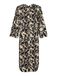 VERO MODA Blousejurk 'NORA' beige / sand / zwart
