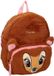 Vadobag Bambi Rugzak Fluffy Festival Bruin Polyester Kinderen Unisex