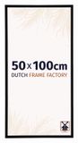 Dutch Frame Factory Fotolijst 50x100 cm Zwart Hoogglans Kunststof