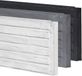 Merkloos Tuindeco Berton-motiefplaat smal gecoat H26xD4,8xL184 cm Lungo