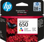 HP 650 Tri-color Original Ink Cartridge
