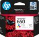 HP 650 Tri-color Original Ink Cartridge
