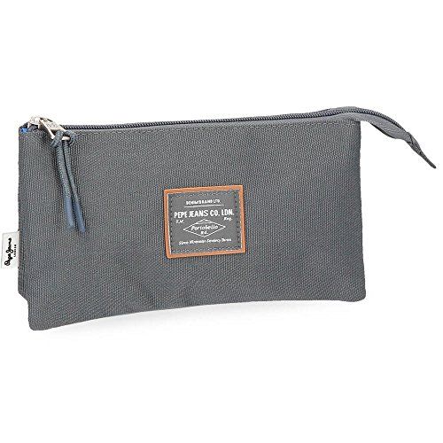 Pepe Jeans Cross Travel Toilettas, Metálico (grijs) - 6224365