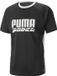 Puma Teamliga Logo T-shirt Korte Mouwen Zwart S Man